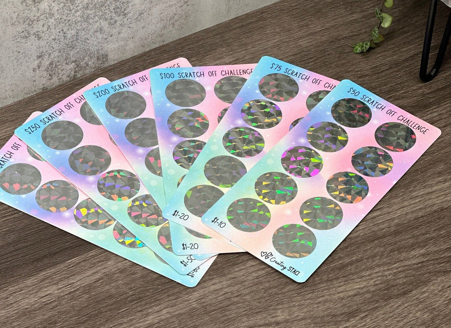 Scratch Off Savings Challenge