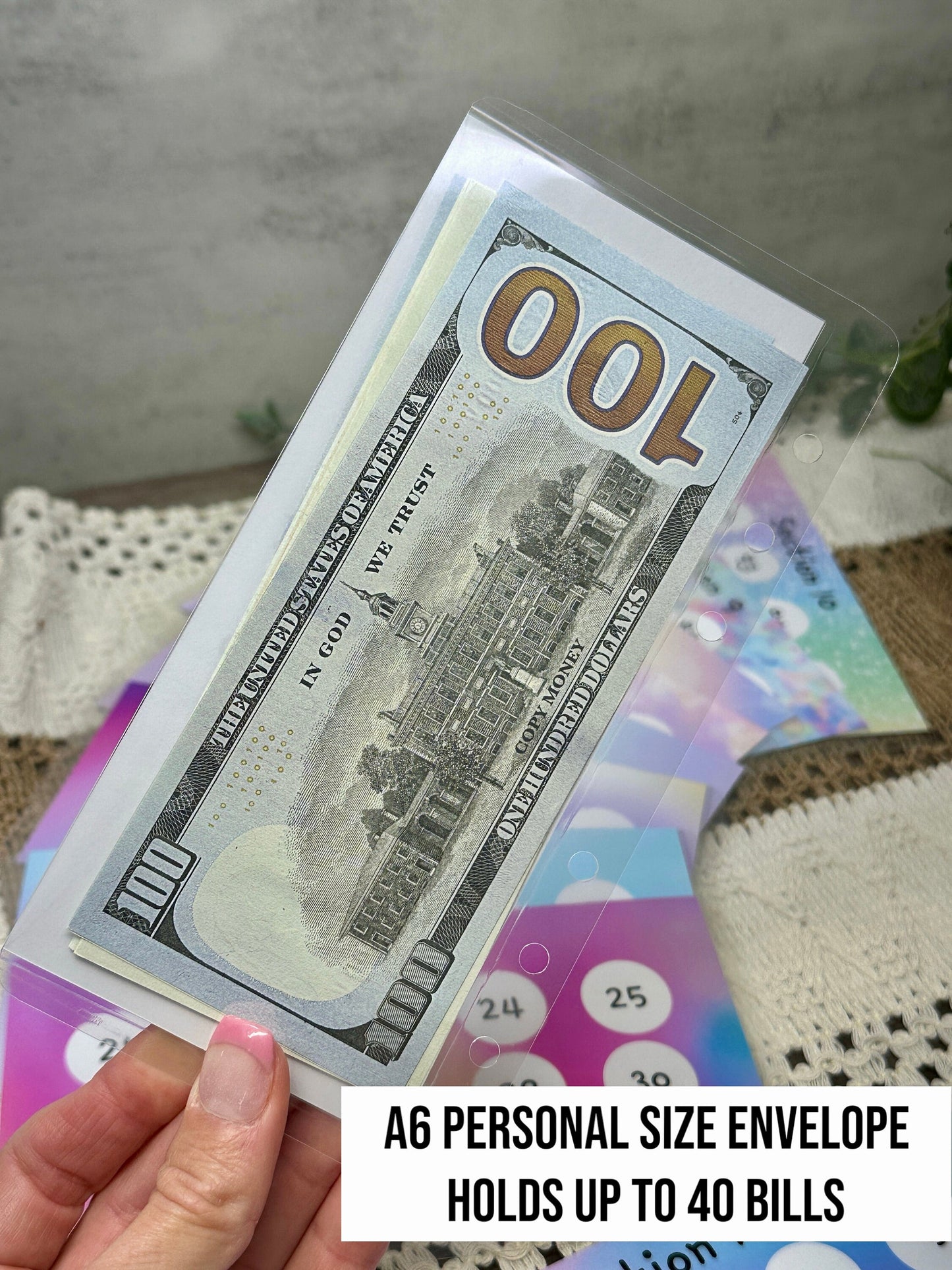 100 Envelope Savings Challenge
