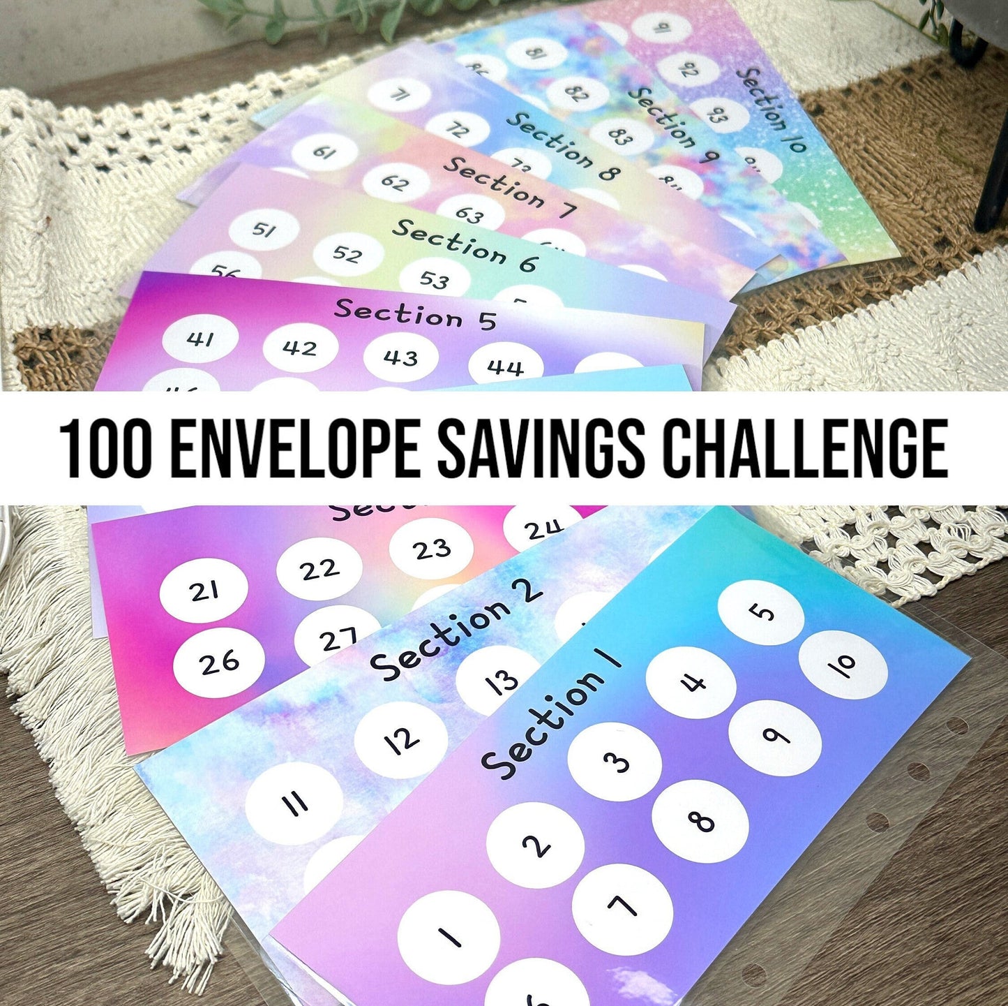 100 Envelope Savings Challenge