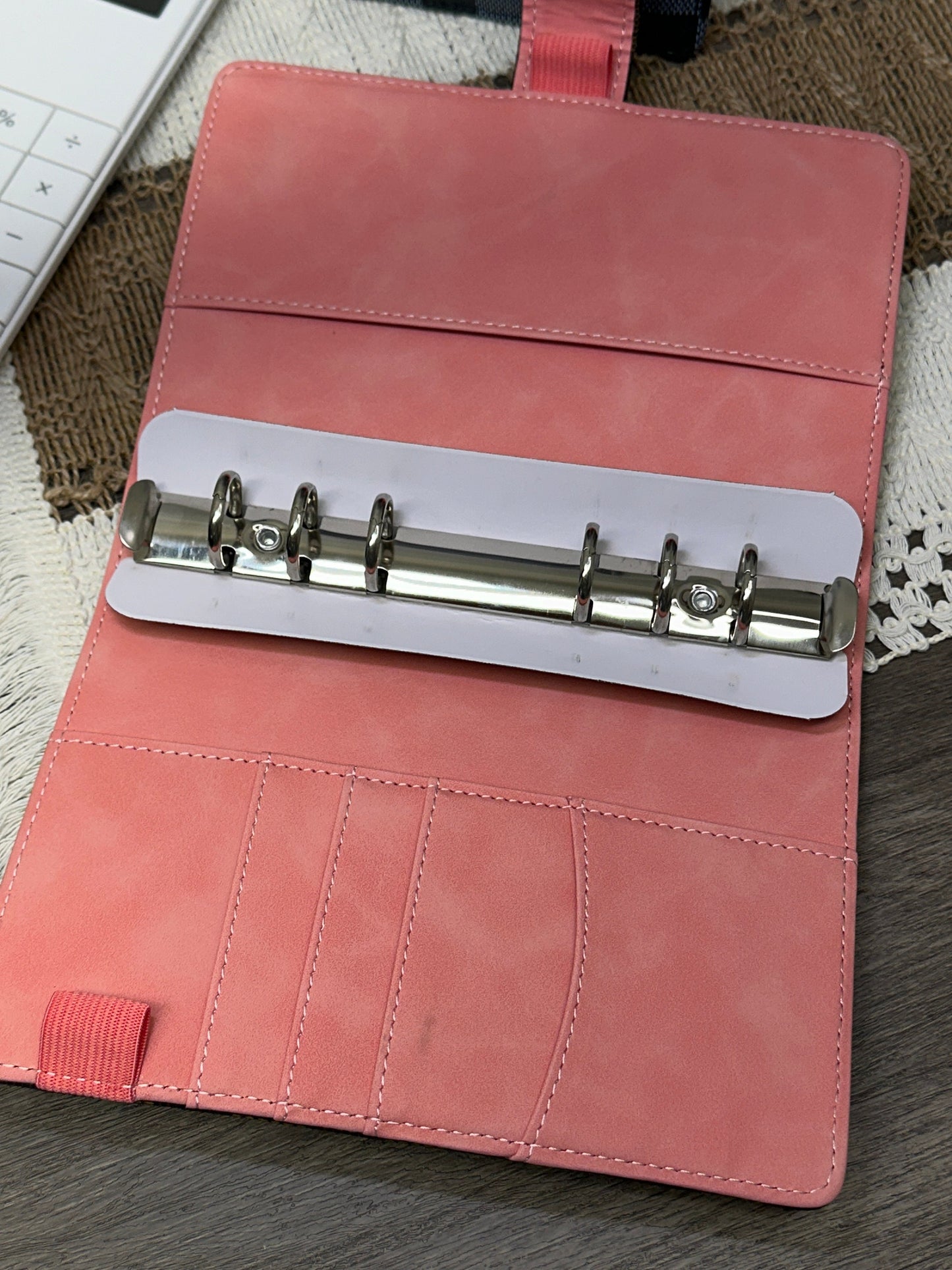 A6 Checkered Budget Binder
