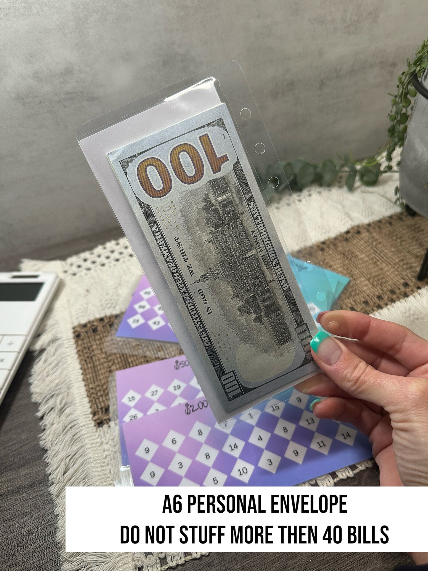 Savings Challenge Envelope