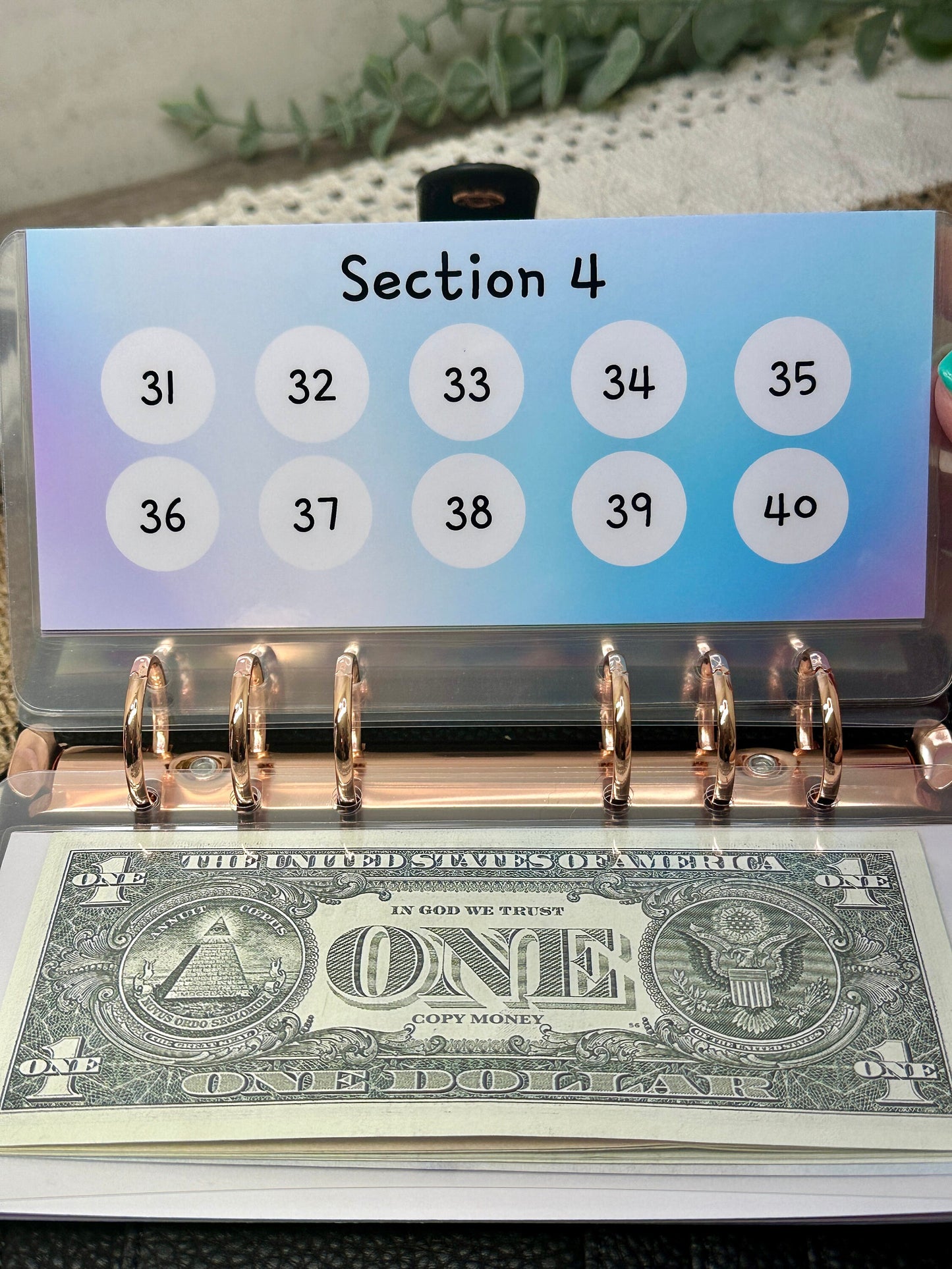 100 Envelope Savings Challenge