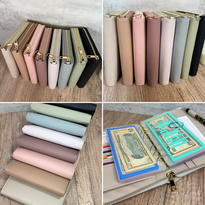 A6 Zipper Binder
