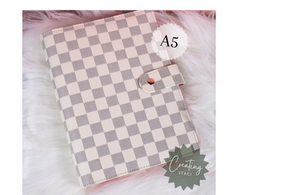 A5 Checkered Binder