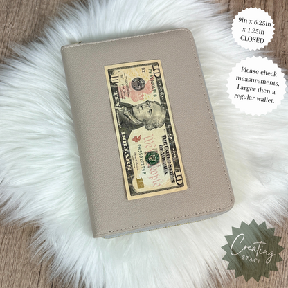 A6 Zipper Binder