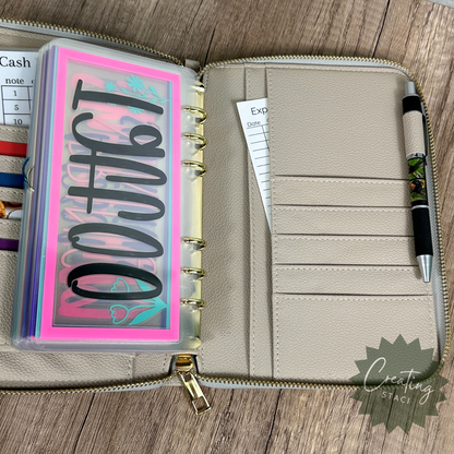 A6 Zipper Binder