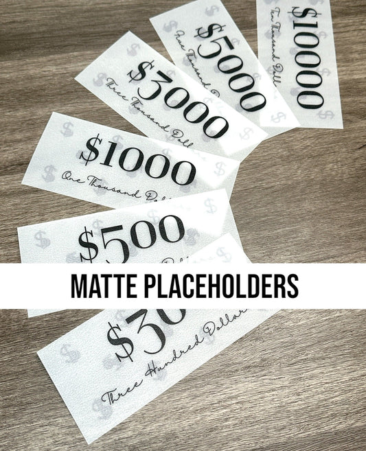 Matte Placeholders