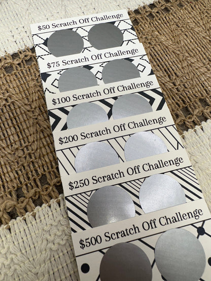 Scratch Off Savings Challenge