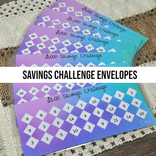 Savings Challenge Envelope